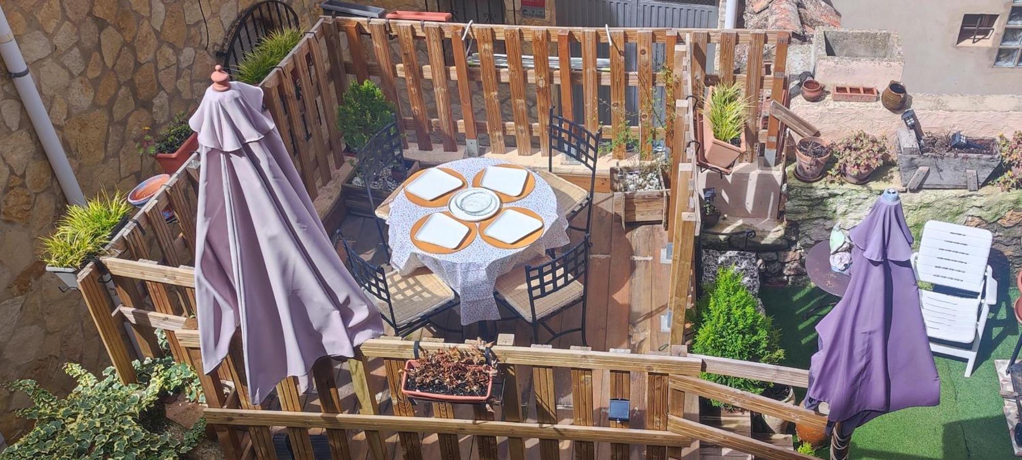 Villanueva de Viver Alcoba Con Patio Del Siglo XIXヴィラ エクステリア 写真